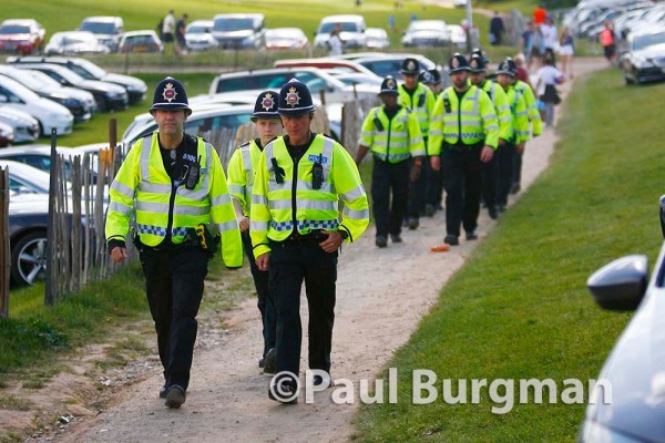 06/06/2015. Epsom Races.A busy day for the Surrey Police